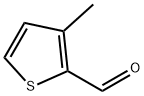3-Methyl-2-thiophenecarboxaldehyde Struktur