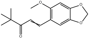 58344-83-5 1-(4,5-Methylenedioxy-2-methoxyphenyl)-4,4-dimethyl-1-penten-3-one