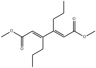 (2E,4E)-3,4-Dipropyl-2,4-hexadienedioic acid dimethyl ester|