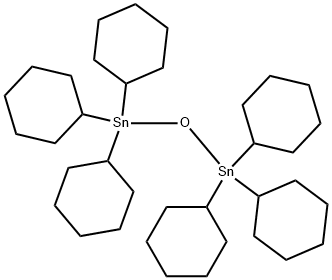 オキシビス[トリシクロヘキシルすず(IV)] 化学構造式