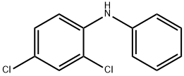 N-(2,4-Dichlorophenyl)benzenamine Struktur