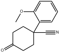 4-CYANO-4-(2-METHOXYPHENYL)CYCLOHEXANONE|1-(2-甲氧苯基)-4-氧代环己甲腈