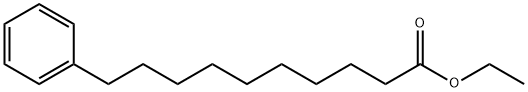 10-Phenyldecanoic acid ethyl ester Structure