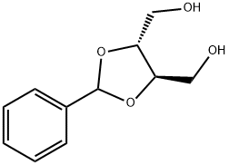 (+)-2,3-O-BENZYLIDENE-D-THREITOL Struktur