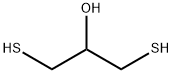 1,3-二巯基丙-2-醇, 584-04-3, 结构式
