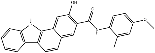 2-Hydroxy-N-(4-methoxy-2-methylphenyl)-11H-benzo[a]carbazole-3-carboxamide|2-羟基-N-(4-甲氧基-2-甲基苯基)-11H-苯并[a]咔唑-3-甲酰胺