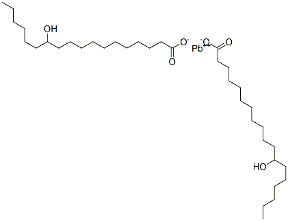 lead bis(12-hydroxystearate) Structure