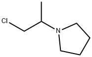 1-(2-chloro-1-methylethyl)pyrrolidine(SALTDATA: 1.1HCl 0.05H2O) Struktur