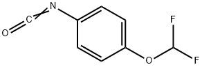 4-(DIFLUOROMETHOXY)PHENYL ISOCYANATE Structure