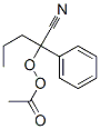 Peracetic acid 1-cyano-1-phenylbutyl ester 结构式