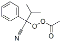 Peracetic acid 1-cyano-2-methyl-1-phenylpropyl ester|