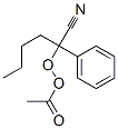 Peracetic acid 1-cyano-1-phenylpentyl ester|