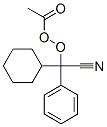Peracetic acid cyanocyclohexylphenylmethyl ester Structure