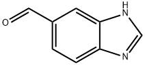 1H-BENZIMIDAZOLE-5-CARBOXALDEHYDE 97+% Structure