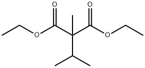 DIETHYL METHYL-ISO-PROPYLMALONATE Struktur