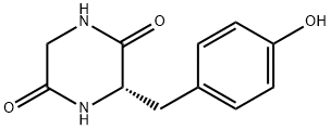 3-[(4-히드록시페닐)메틸]피페라진-2,5-디온