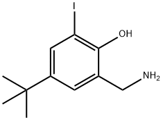 2-aminomethyl-4-t-butyl-6-iodophenol|MK-447