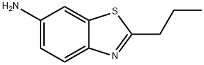 6-Benzothiazolamine,2-propyl-(9CI) 化学構造式