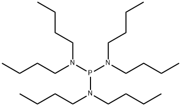 三(二丁基氨基)膦 结构式