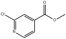METHYL 2-CHLOROISONICOTINATE Struktur