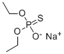 SODIUM O,O-DIETHYLTHIOPHOSPHATE Structure