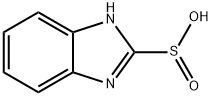 1H-Benzimidazole-2-sulfinicacid(9CI) 化学構造式