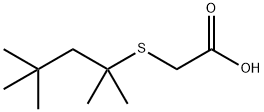 [(1,1,3,3-tetramethylbutyl)thio]acetic acid,58537-61-4,结构式