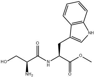 methyl N-L-seryl-L-tryptophanate,58537-76-1,结构式