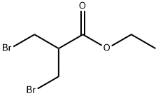 3-ブロモ-2-(ブロモメチル)プロピオン酸エチル 臭化物 化学構造式