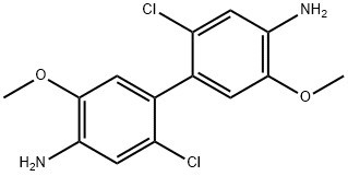 2,2'-DICHLORO-5,5'-DIMETHOXYBENZIDINE Struktur