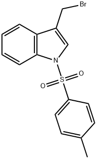 58550-81-5 3-溴甲基-1-[(4-甲基苯基)磺酰]-吲哚