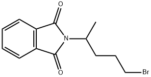 5-BROMO-2-PHTHALIMIDOPENTANE, 58554-66-8, 结构式
