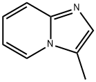 3-メチルイミダゾ[1,2-A]ピリジン 化学構造式