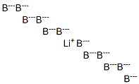 lithium dodecaboride,58572-50-2,结构式