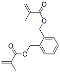 phenylenebismethylene bismethacrylate 化学構造式