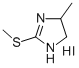 4-METHYL-2-(METHYLTHIO)-4,5-DIHYDRO-1H-IMIDAZOLEHYDROIODIDE Structure
