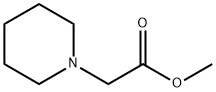 1-Piperidineacetic acid, Methyl ester Struktur
