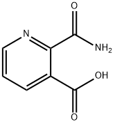 2-(AMINOCARBONYL)NICOTINIC ACID Structure