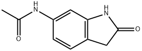 N-(2-OXO-2,3-DIHYDRO-1H-INDOL-6-YL)-ACETAMIDE 化学構造式