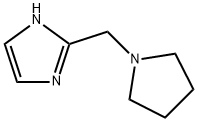 2-(PYRROLIDIN-1-YLMETHYL)-1H-IMIDAZOLE Struktur