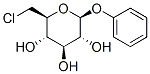 phenyl 6-chloro-6-deoxy-beta-D-glucopyranoside Struktur