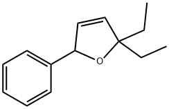 Furan, 2,2-diethyl-2,5-dihydro-5-phenyl- (9CI)|