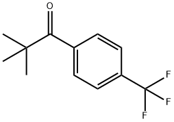 2,2-DIMETHYL-4'-TRIFLUOROMETHYLPROPIOPHENONE Structure