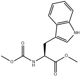 N-(METHOXYCARBONYL)-L-TRYPTOPHAN METHYL ESTER Struktur
