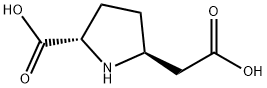 2-Pyrrolidineaceticacid,5-carboxy-,(2S,5S)-(9CI) 结构式