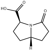 1H-Pyrrolizine-3-carboxylicacid,hexahydro-5-oxo-,(3S,7aS)-(9CI),586409-94-1,结构式
