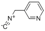 3-(イソシアノメチル)ピリジン 化学構造式