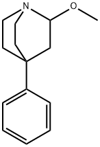 2-Methoxy-4-phenyl-1-azabicyclo[2.2.2]octane Structure