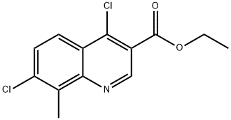 58666-08-3 4,7-ジクロロ-8-メチルキノリン-3-カルボン酸エチル