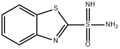 2-Benzothiazolesulfonimidamide(9CI) Structure